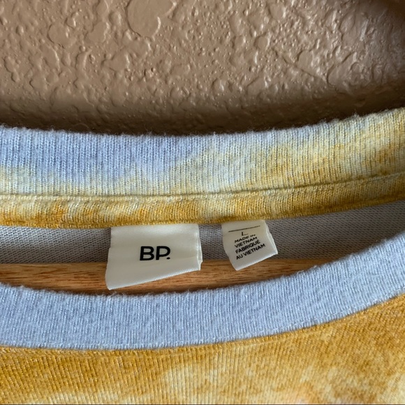 BP Lightweight Tie Dye Striped Sweater Size Large - Picture 3 of 8